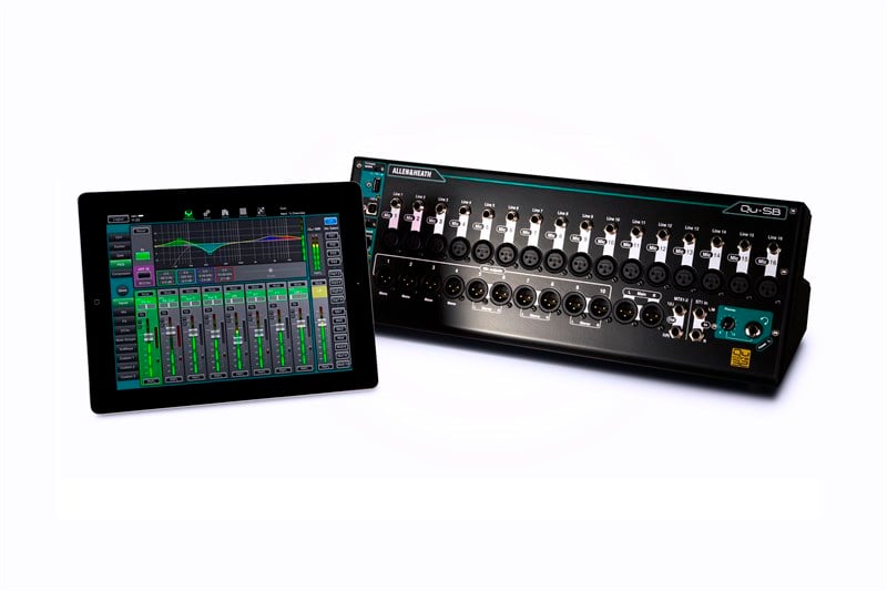 Allen Heath QU-SB iPad Kontrollü Ultra Kompakt Dijital Mikser