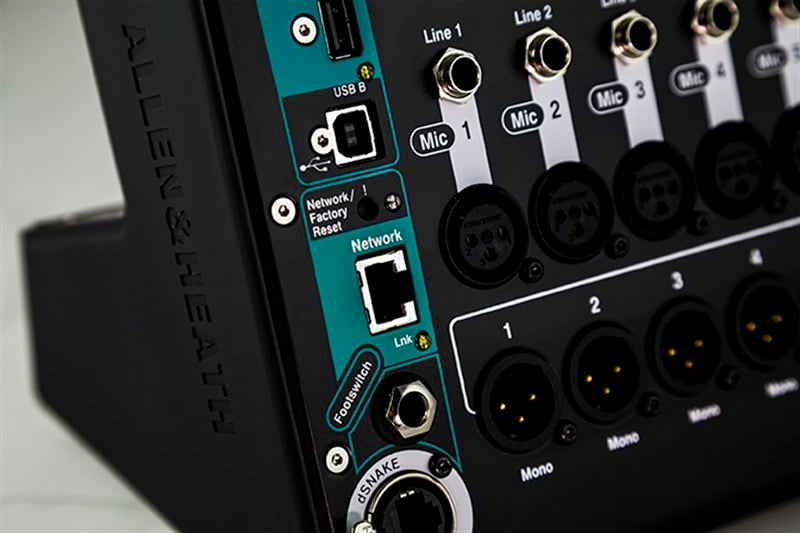 Allen Heath QU-SB iPad Kontrollü Ultra Kompakt Dijital Mikser