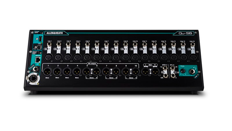 Allen Heath QU-SB iPad Kontrollü Ultra Kompakt Dijital Mikser