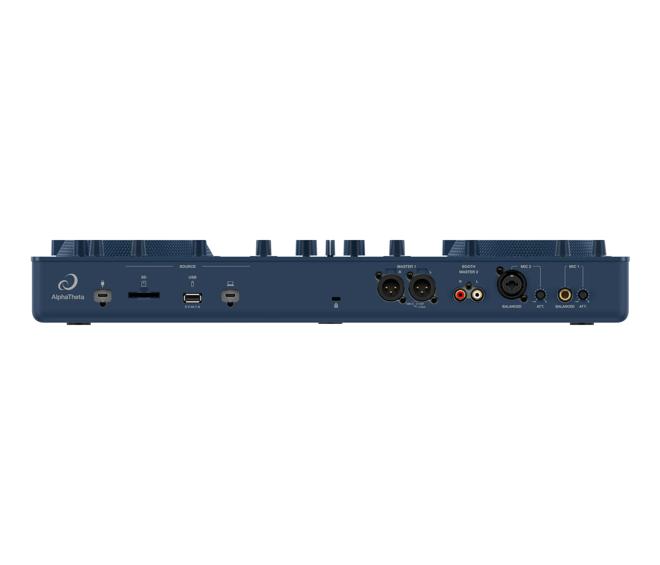 AlphaTheta Omnis-Duo Hepsi Bir Arada Taşınabilir DJ Controller