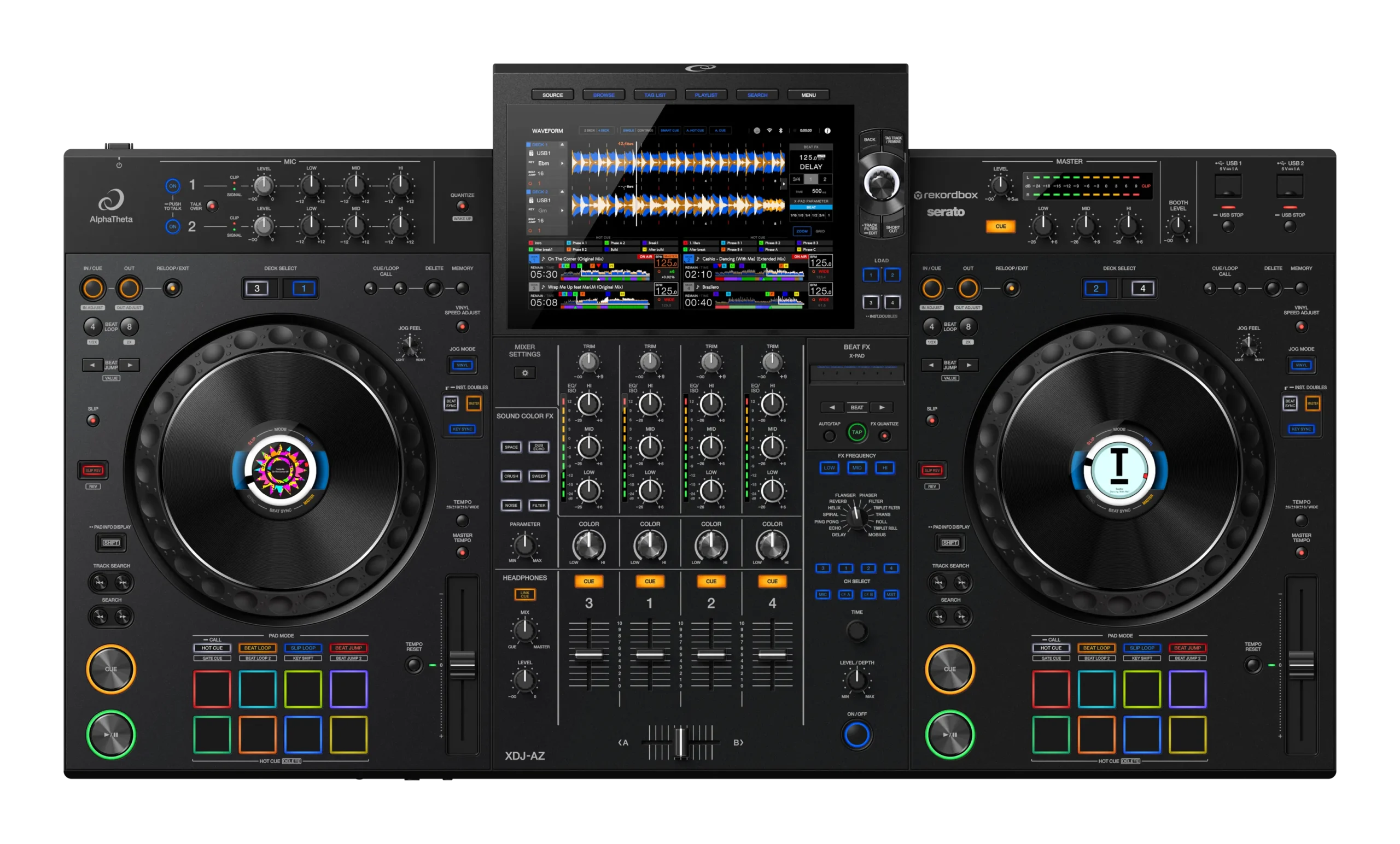 AlphaTheta XDJ-AZ 4 Kanal DJ Controller