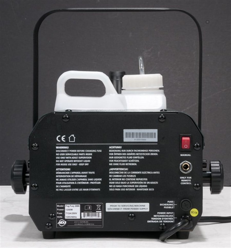 Amerikan Dj Fog Furry 2000 Yüksek Çıkışlı 1100 Watt Taşınabilir Sis Makinası