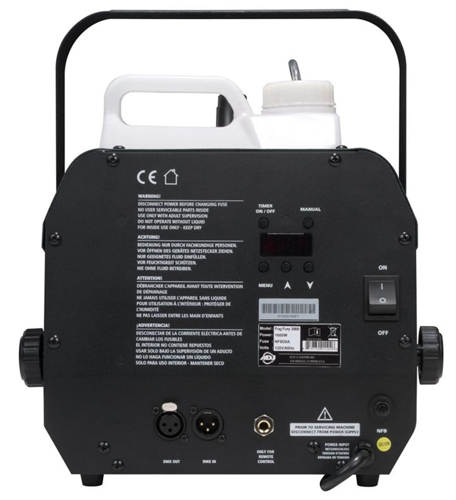 Amerikan Dj Fog Furry 3000 Sis Makinası 1500 Watt
