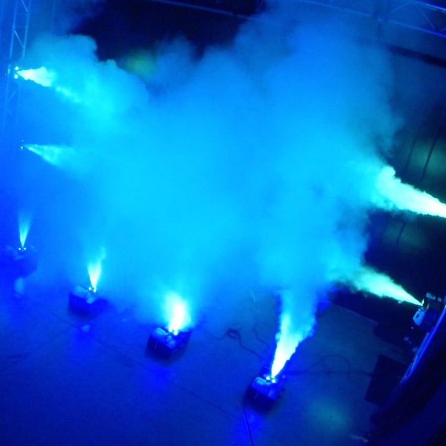 Amerikan Dj Fog Furry Jet 12x3 Watt Led'li, 700 Watt Sis Makinesi
