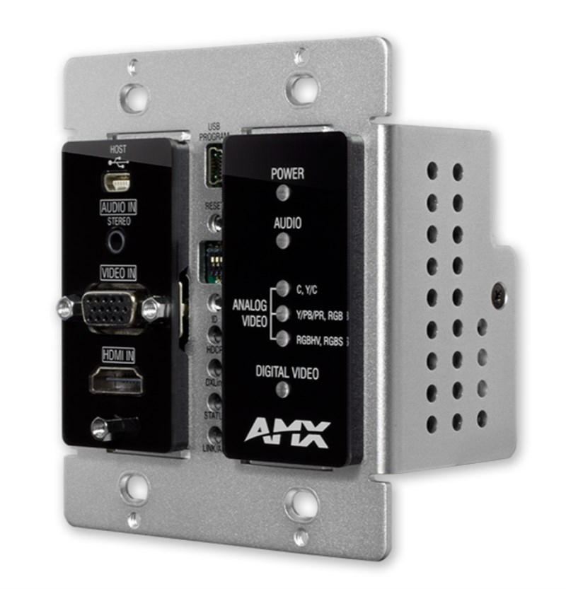 AMX DX-TX-DWP Multi-Format Decor Style Wallplate Transmitters 