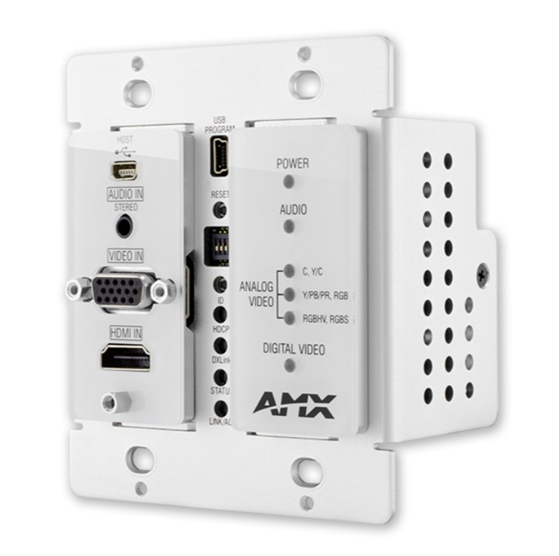 AMX DX-TX-DWP Multi-Format Decor Style Wallplate Transmitters 