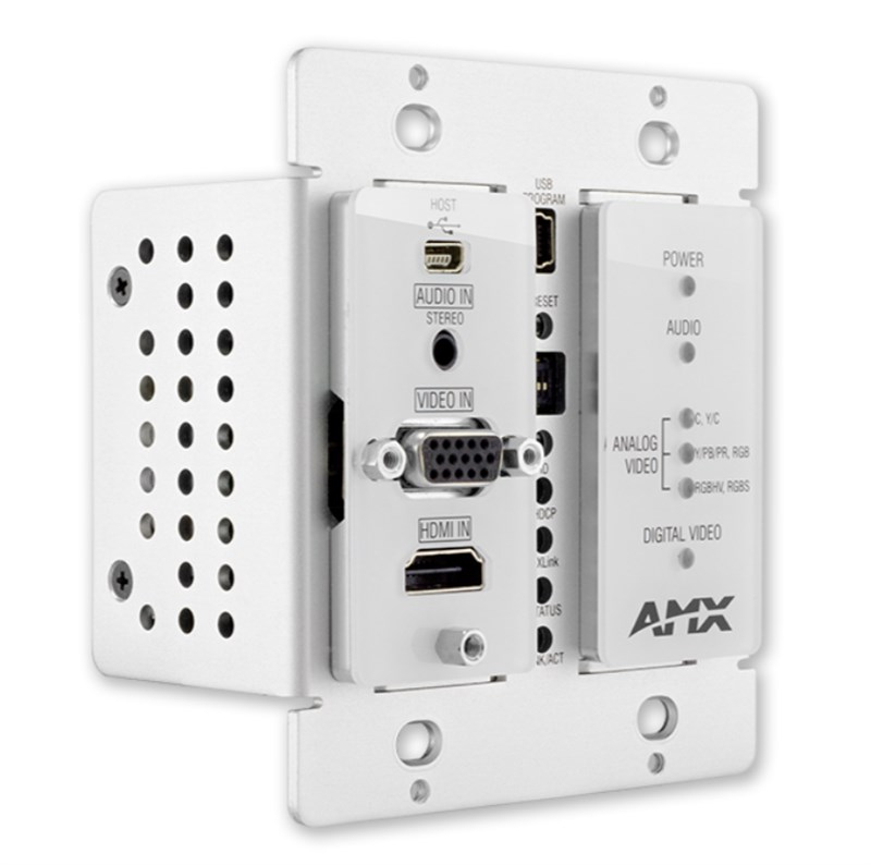 AMX DX-TX-DWP Multi-Format Decor Style Wallplate Transmitters 