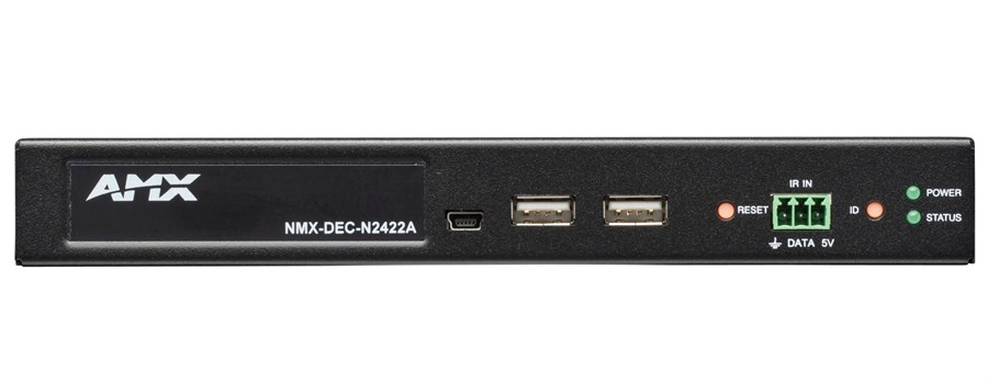 AMX NMX-DEC-N2422A UHD IP Decoder