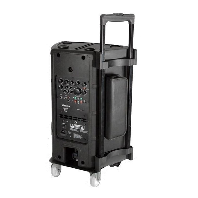 Aneka Ank 212 E 12 inç 200 Watt Tek El  Telsiz Mikrofonlu Seyyar Portatif Ses Sistemi