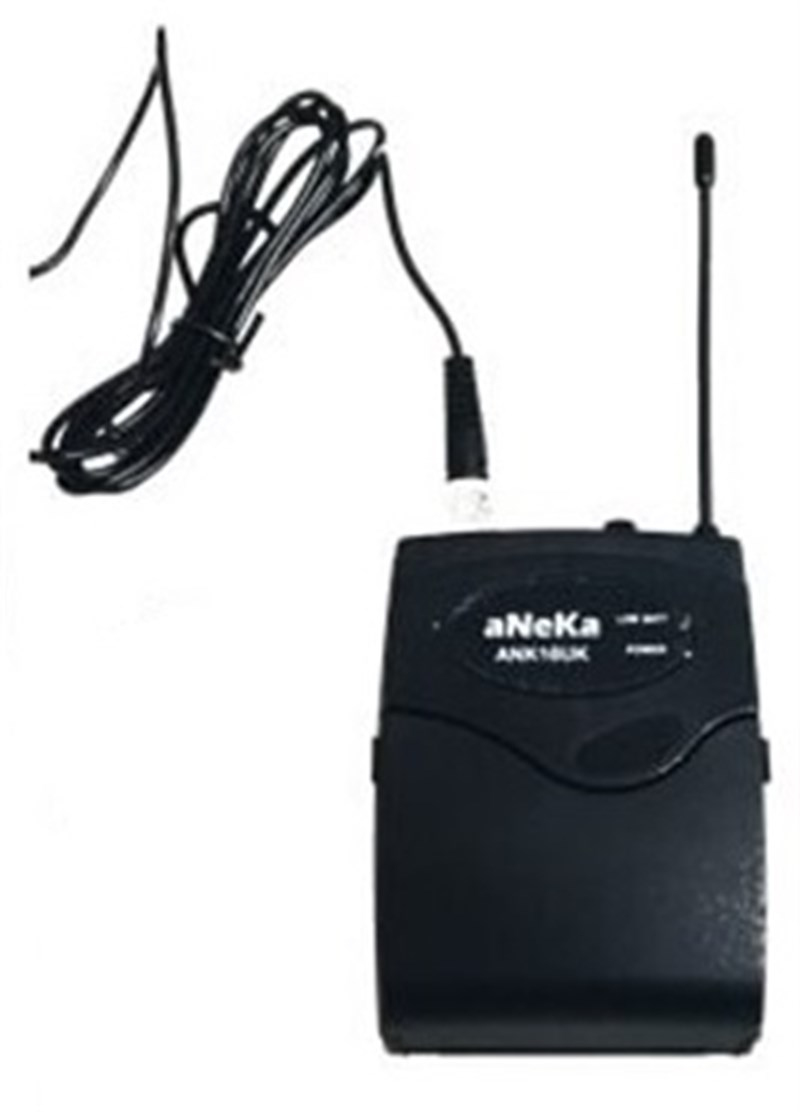 Aneka Ank 212 Y 12'' 200 Watt Seyyar Portatif Ses Sistemi , Tek Yaka Telsiz Mikrofonlu