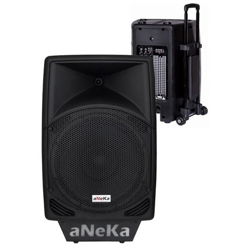 Aneka Ank 415 15'' 400 Watt Taşınabilir Çek Çekli Seyyar Ses Sistemi