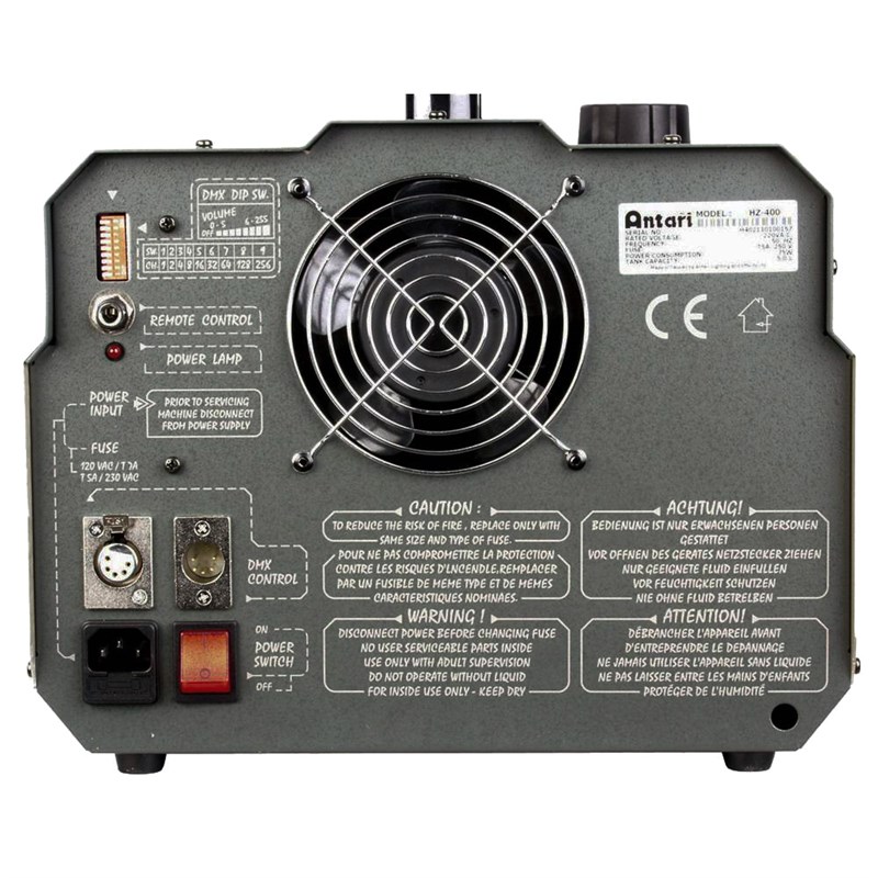 Antari HZ-400 Hazer Duman Makinası 2000 Cu. Ft/Mın