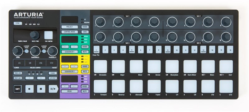 ARTURIA Beatstep Pro Siyah Taşınabilir Controller & Sequencer