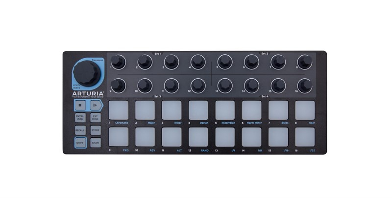 ARTURIA Beatstep Taşınabilir Siyah Controller