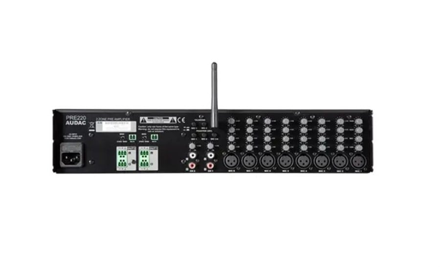 Audac PRE240 10 Kanal 4 Bölge Bluetooth Preamp Mikser
