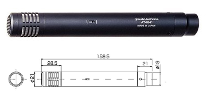 Audio Technica AT4041 Profesyonel Enstruman Mikrofonu