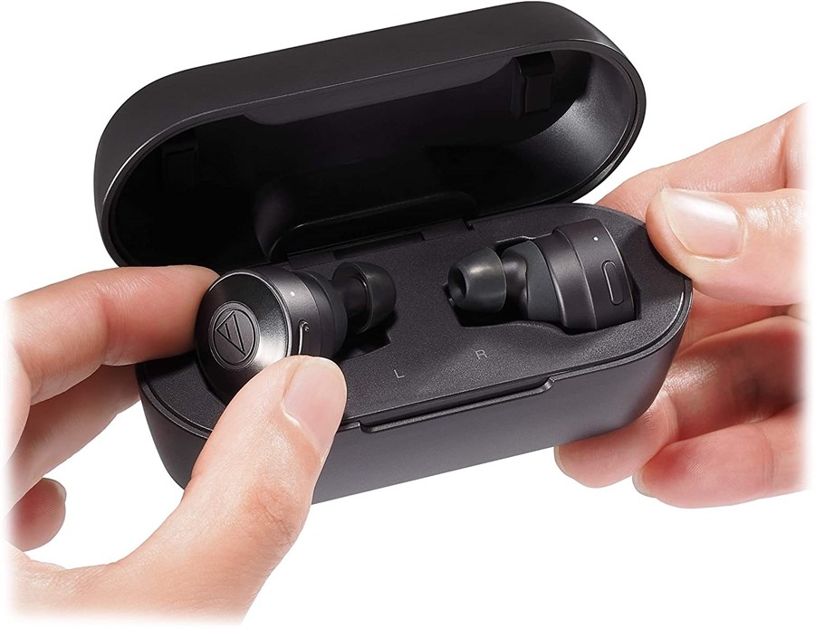 Audio Technica ATH-CKS5TW BK Solid Bass Kablosuz Kulakiçi Kulaklık