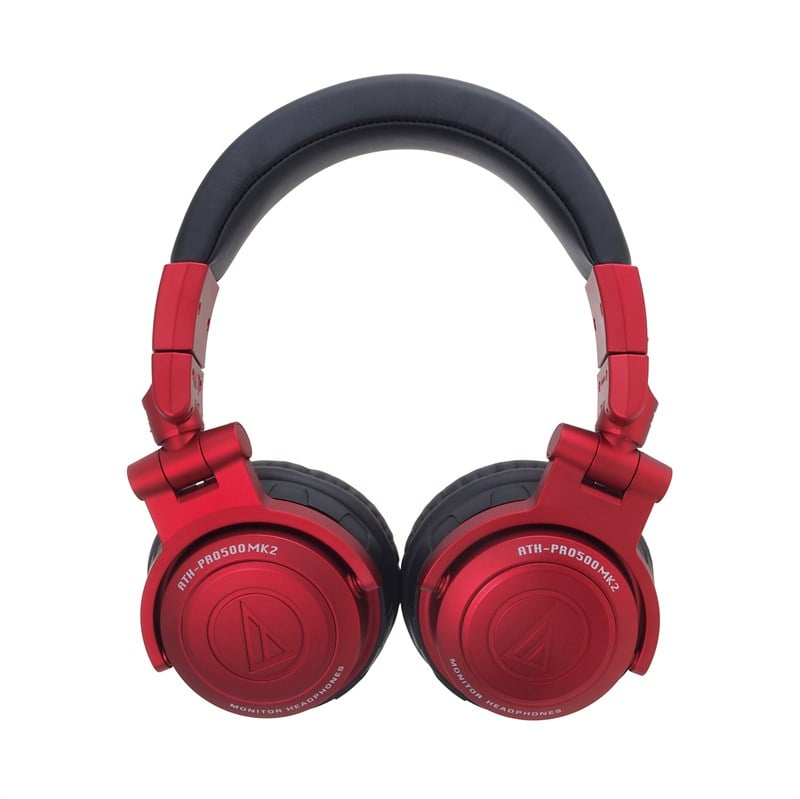 Audio Technica ATH-PRO500MK2RD Professional dj monitor headphones - Red