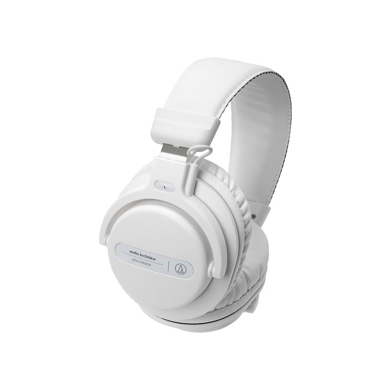 Audio-Technica ATH-PRO5x Professional Over-Ear DJ Monitor White Headphones