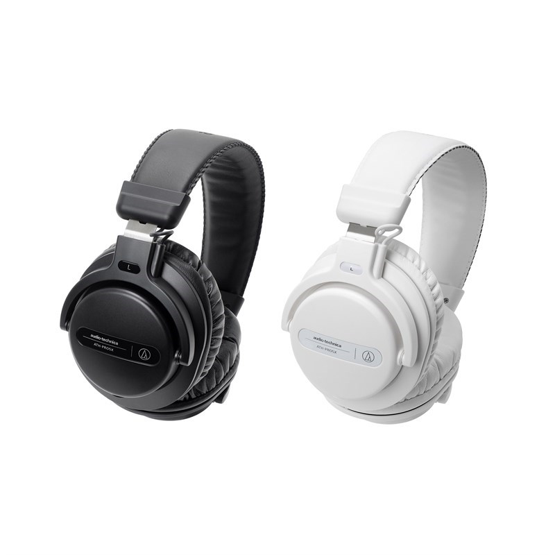 Audio-Technica ATH-PRO5x Professional Over-Ear DJ Monitor White Headphones