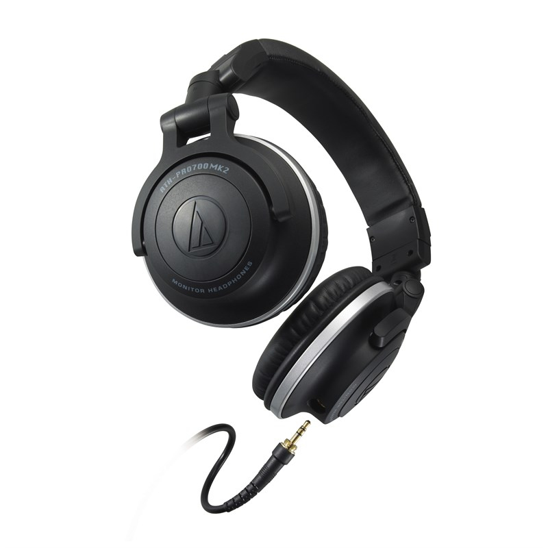 Audio Technica ATH-PRO700MK2 Monitor/DJ Headphones, Closed-back dynamic