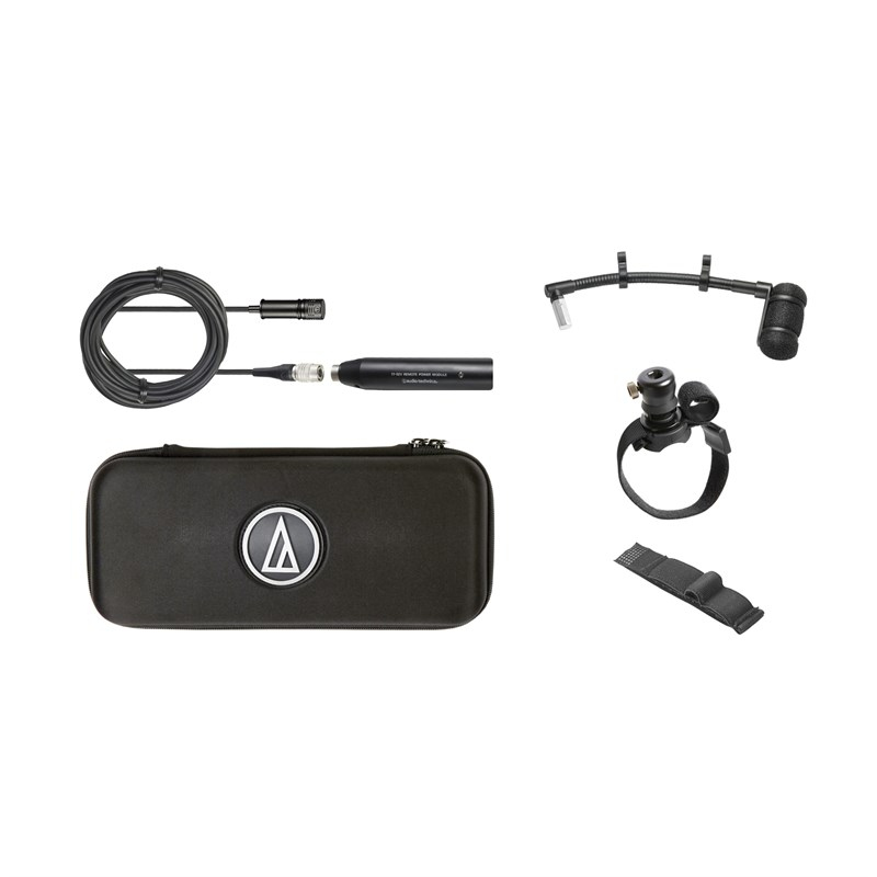Audio Technica ATM350W Cardioid Condenser Instrument Microphone with Woodwind Mounting System