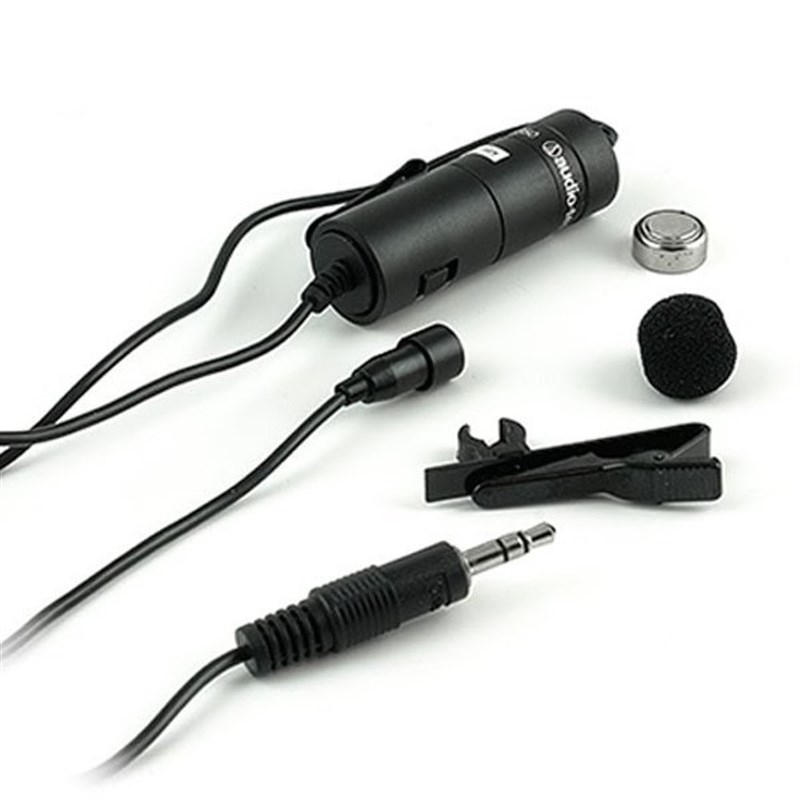 Audio Technica ATR3350İS Kondenser Yaka Mikrofon - 