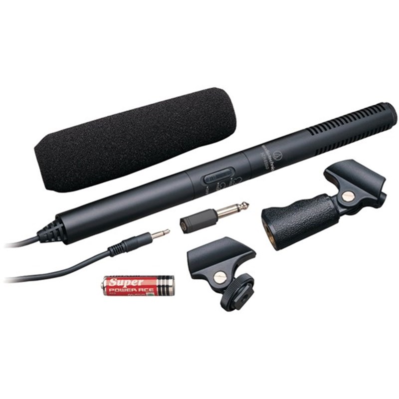 Audio Technica ATR6550 Konderser Video Kamera İçin Shotgun Mikrofon