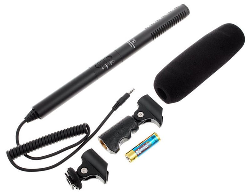 Audio Technica ATR6550 Telemike shotgun microphone