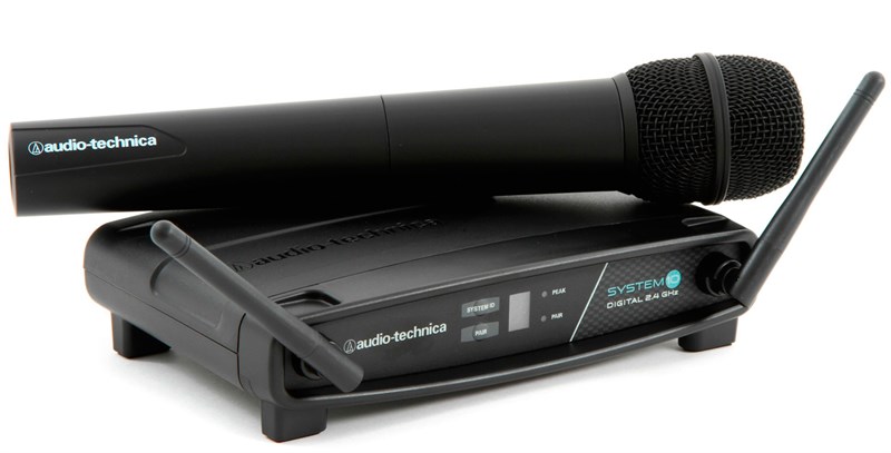 Audio Technica ATW-1102 Single channel dynamic handheld digitial wireless system