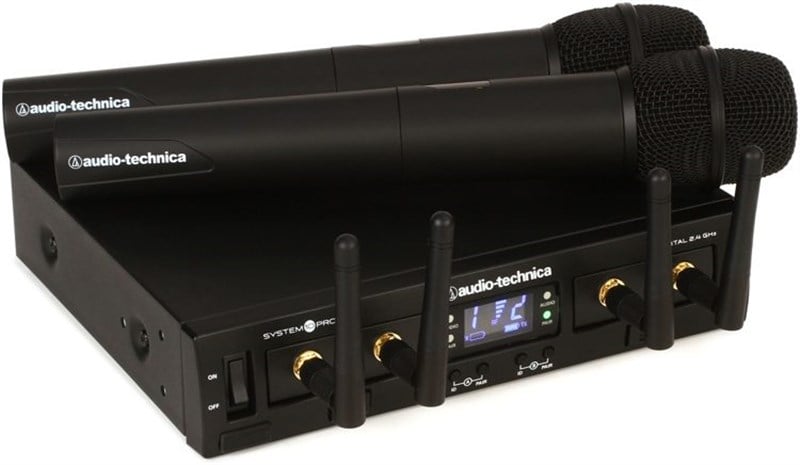 Audio Technica ATW-1322 Çift El Telsiz Mikrofon