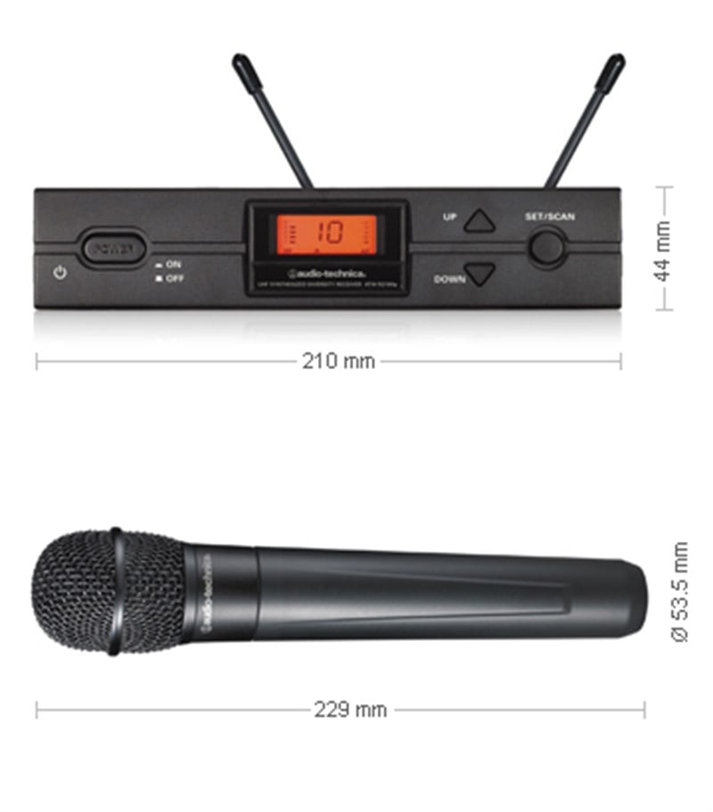 Audio-Technica ATW-2120B Kablosuz Telsiz Mikrofon
