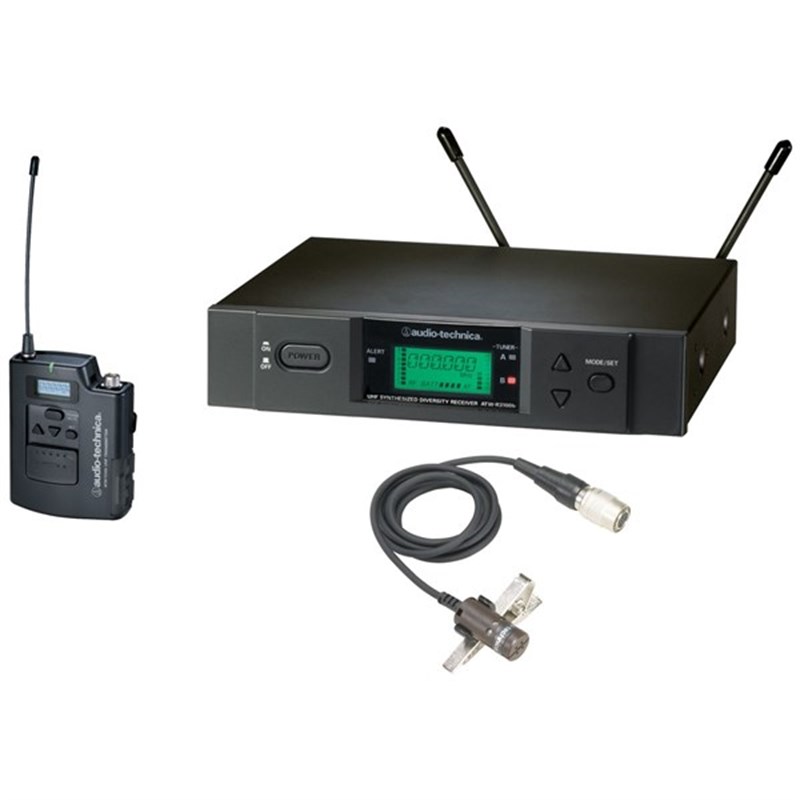 Audio Technica ATW-3110B/P Kardioid Kablosuz Yaka Mikrofonu