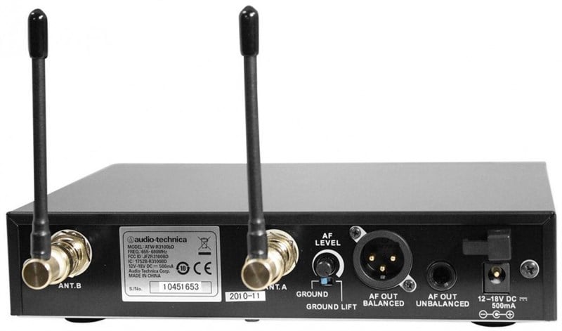 Audio Technica ATW-3141B Kablosuz El Mikrofon Seti