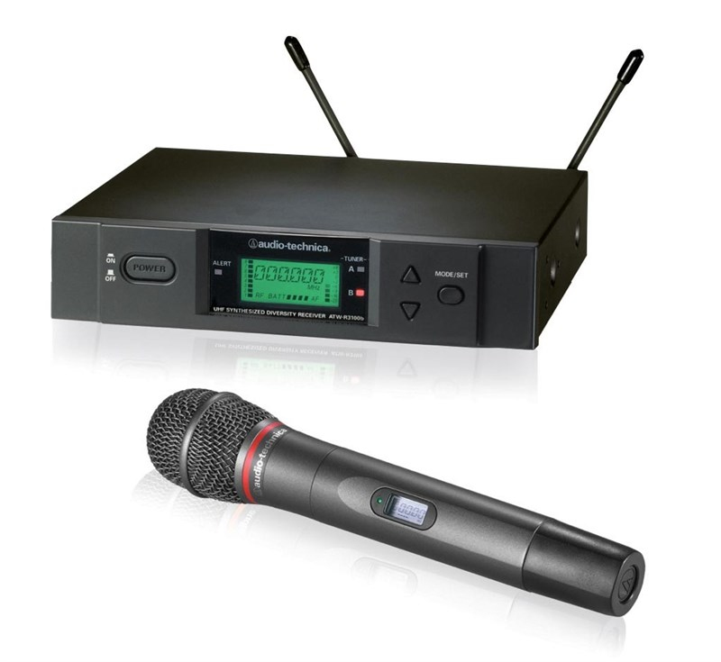 Audio Technica ATW-3141B Kablosuz El Mikrofon Seti