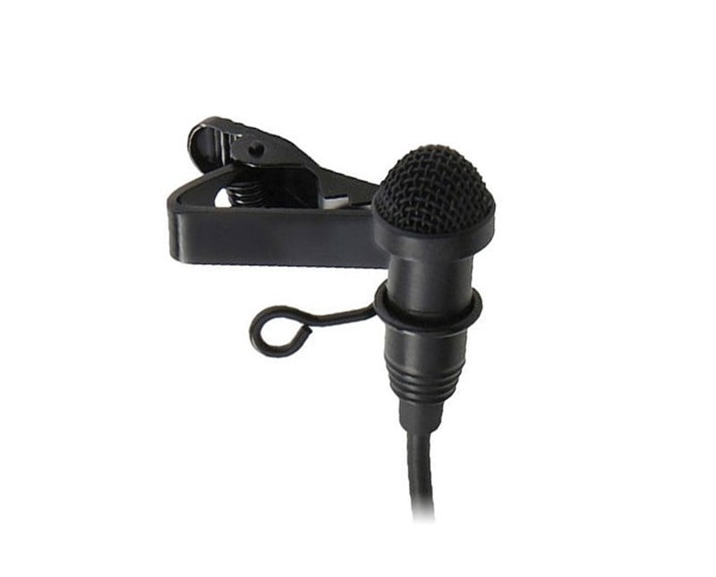 Audio Technica MT838CW Omnidirectional Condenser Lavalier Microphone, for A-T Wireless System
