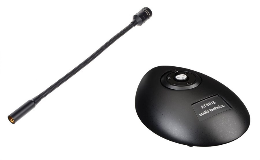 Audio-Technica U855QL Mikrofon + AT8615 Masa Standı Set