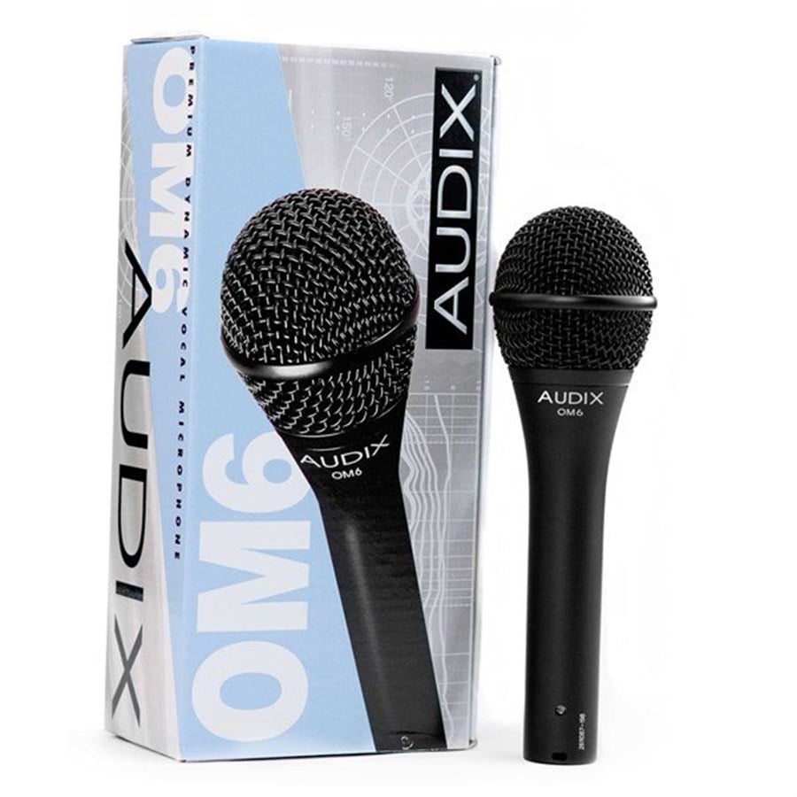 Audix OM6 Dinamik Profesyonel Vokal Mikrofonu