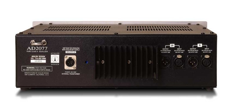 Avalon AD-2077 Mastering Ekolayzer