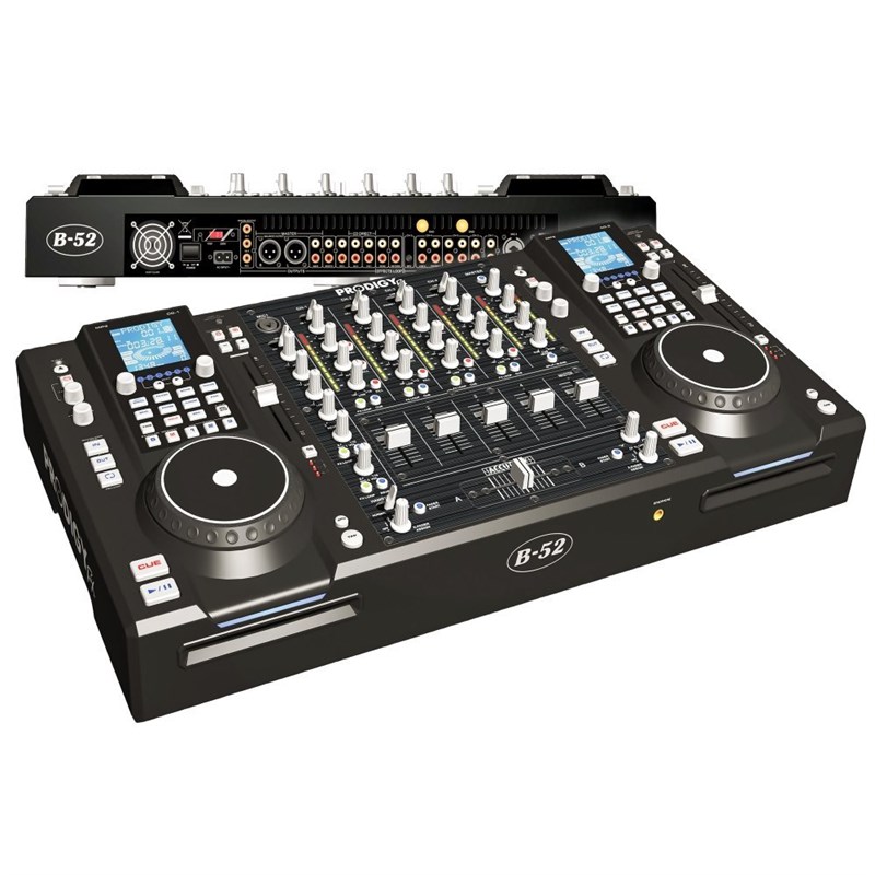 B-52 Prodigy FX 4 Kanal VCA Profesyonel DJ Mikser