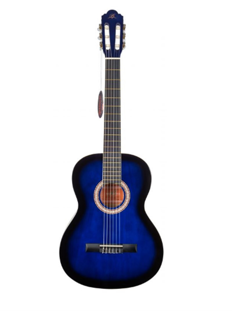 Barcelona LC 3900 BB Blue Black Sunburst Tam Boy Klasik Gitar