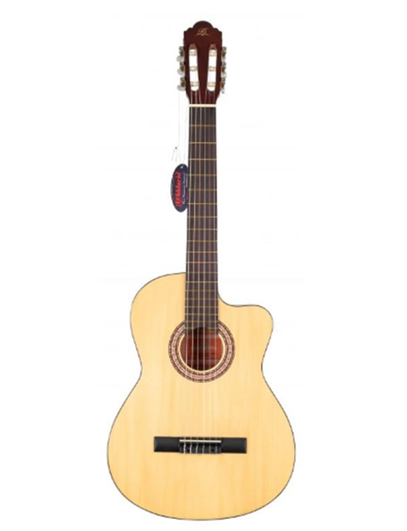 Barcelona LC 3900 CNL Cutaway Tam Boy Natural Klasik Gitar