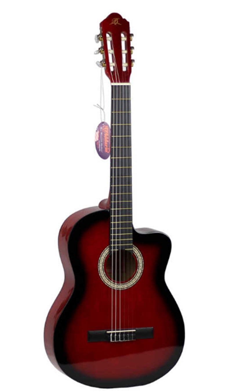 Barcelona LC 3900 CRDS Cutaway Kırmızı Sunburst Klasik Gitar