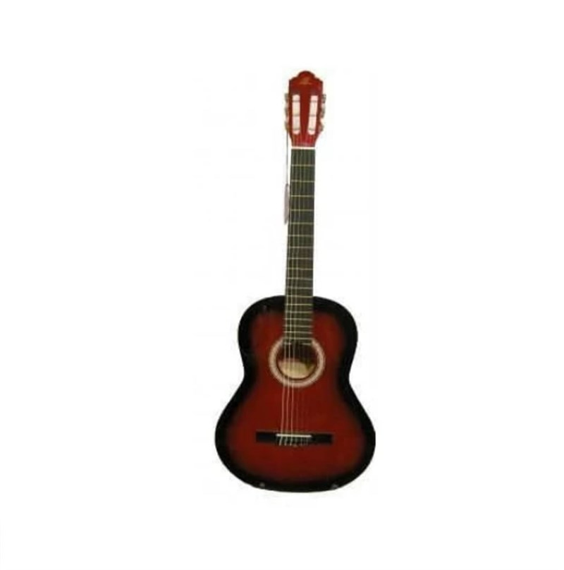 Barcelona LC 3900 RDS Sunburst Kırmızı Klasik Gitar