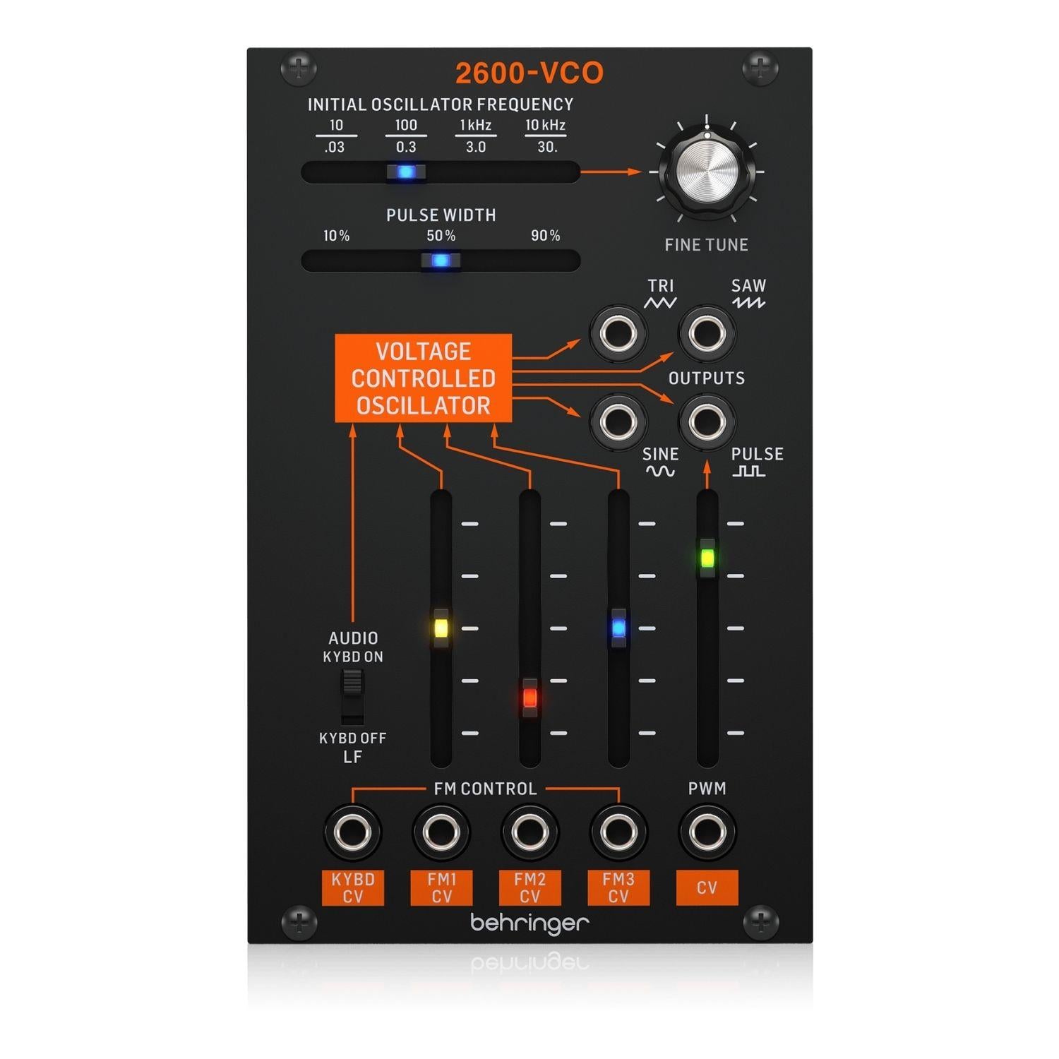 Behringer 2600-VCO Efsanevi Analog VCO Eurorack Synth Modülü