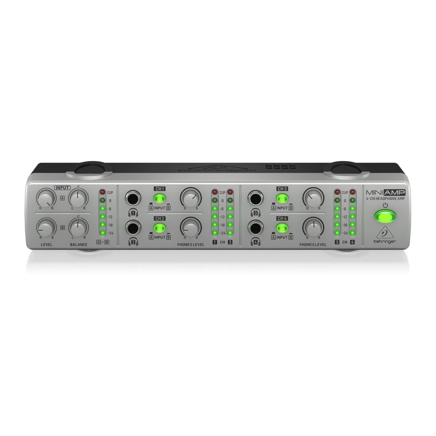 Behringer AMP800 V2 4 Kanal Stereo Kulaklık Amfisi