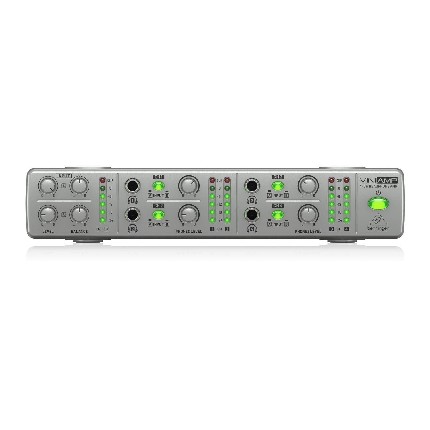 Behringer AMP800 V2 4 Kanal Stereo Kulaklık Amfisi