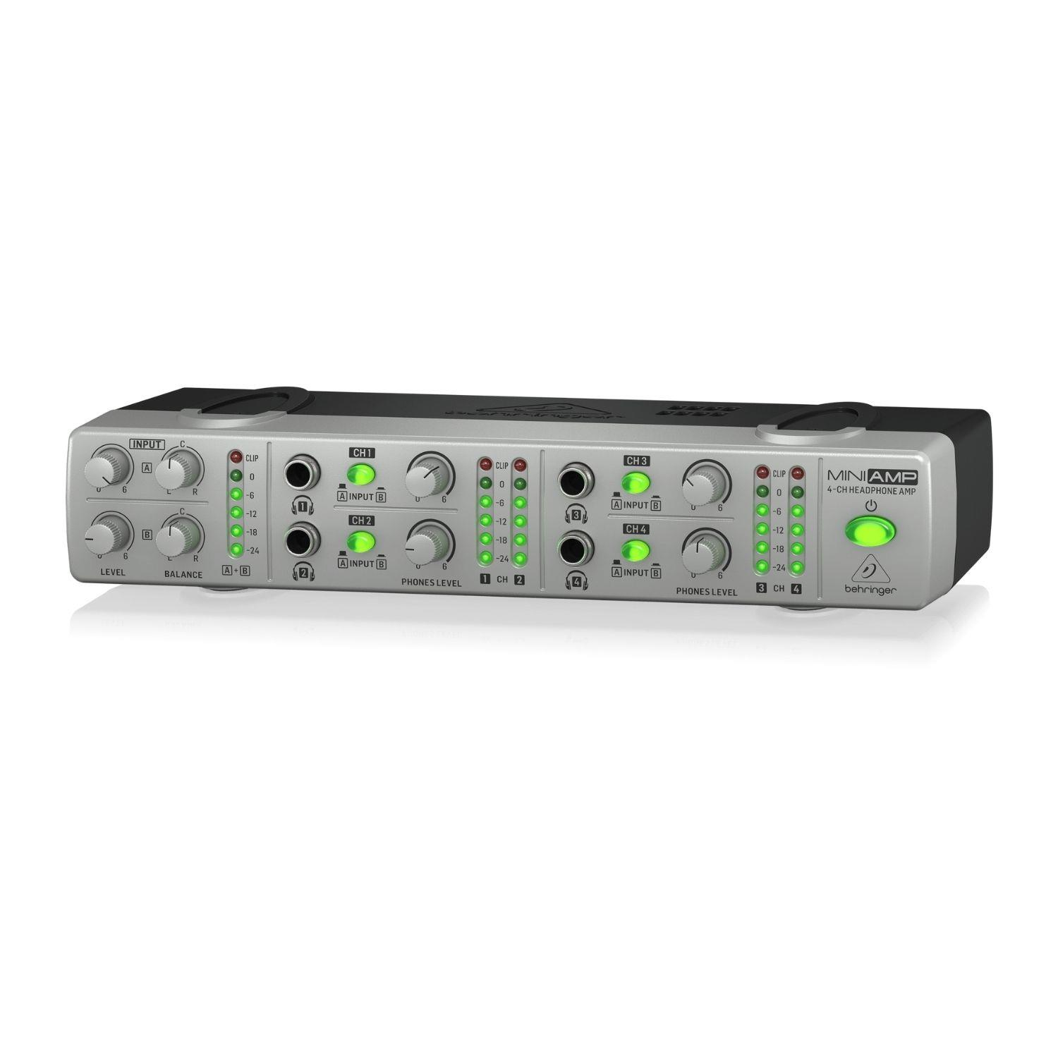 Behringer AMP800 V2 4 Kanal Stereo Kulaklık Amfisi