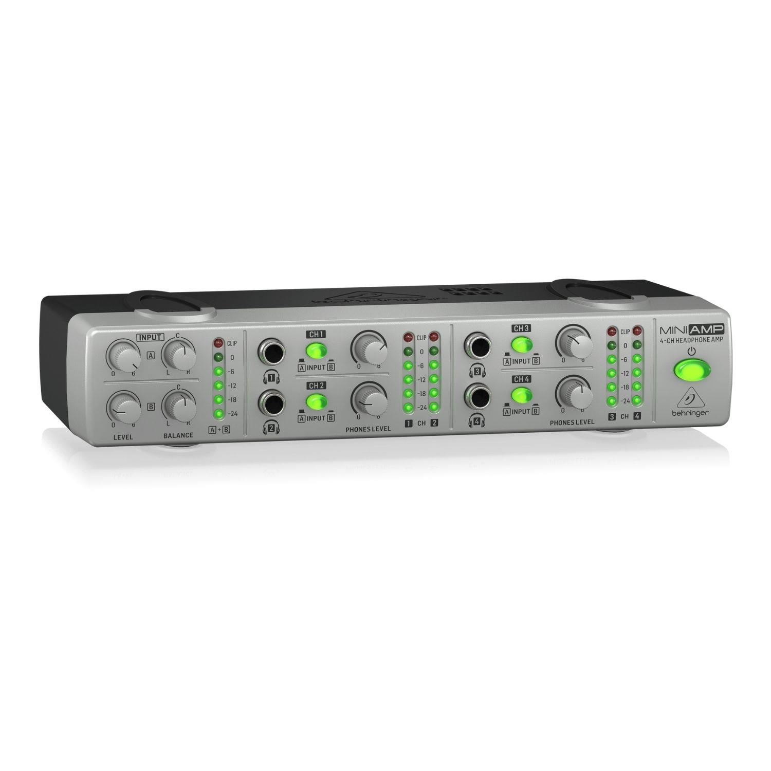 Behringer AMP800 V2 4 Kanal Stereo Kulaklık Amfisi