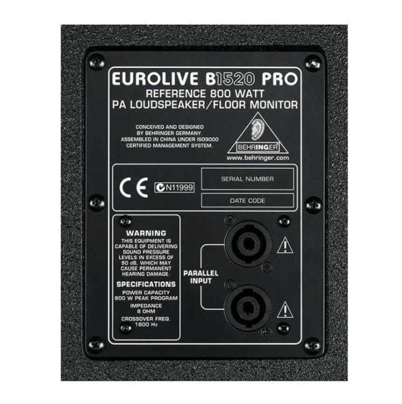 BEHRINGER B1220 PRO Pasif Kabin Hoparlör